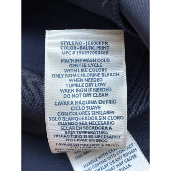 Joie Baltic Print Mini Dress Baltic Print XXL Floral Swing Trapeze Romantic - Picture 16 of 16